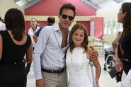 Marc Anthony y Elsa Noguera abrieron oficialmente el Internado 'Víctor Tamayo' en Barranquilla