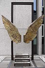 Wings of Mexico Statue