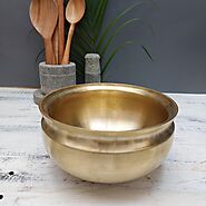 Vengalachatti-Bronze Pot-Kaiya Uruli | Bronze Cookware | Buy Online | Zishta.com