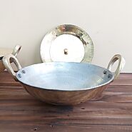 Brass Kadai With Lid | Buy Online | Zishta.com