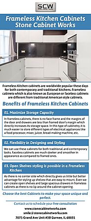 Pin on Frameless Kitchen Cabinets
