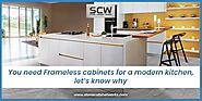 You need Frameless cabinets for a modern kitchen, let’s know | by Stone Cabinet Works | Mar, 2023 | Medium