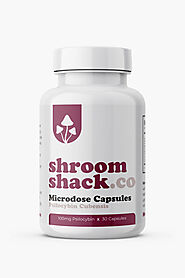 Shroom Shack Microdose Capsules (100mg) — Shroom Shack