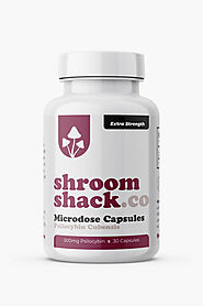 Shroom Shack Microdose Capsules (500mg) — Shroom Shack