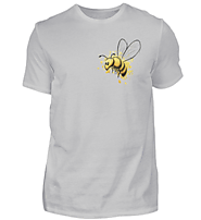 Lässige kleine Honig-Biene - T shirt Drucken Deutschland | Shirtee