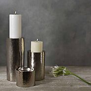 Shop Manor House Pillar Candle Holder 11 inches Online