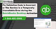 Fix QuickBooks Validation Code Issues During QB Activation