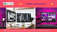 Best Website Maintenance Services Company in India