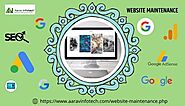 Best Website Maintenance Services Company in India