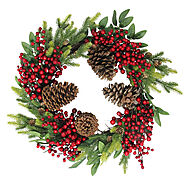 Small Indoor Decorative Christmas Wreath Ideas – Holiday Decor You’ll Love - Decorating Ideas And Accessories For The...