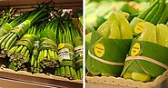 Eco-Friendly Asian Supermarket Replaces Plastic Packaging with Banana Leaves | Search by Muzli