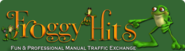 Free, Fun Professional Manual Traffic Exchange - FroggyHits -