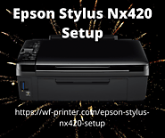 Epson Stylus Nx420 Setup