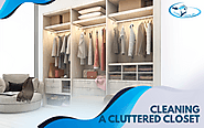 Cleaning A Cluttered Closet - CLEAN HOUSE INC