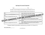 Focus on Sight Singing Exercises for Beginners