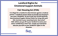 Landlord Rights for Emotional Support Animals
