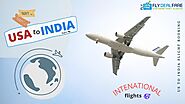 Book International flights From USA To India