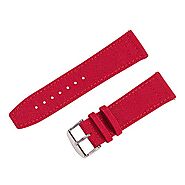 Clockwork Synergy - Cordura Quick Release Watch Band (18mm, Barn Red)
