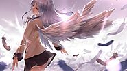 Anime Girl With Wings
