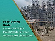 Pallet Buying Guide: Choose the Right Metal Pallets For Your Warehouses & Industries. - Earthtech Engineering Works