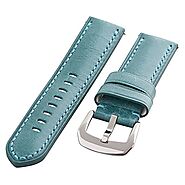 Clockwork Synergy - Leather Watch Band, Genuine Leather Replacement Watch Straps.