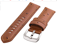 Clockwork Synergy - Genuine Leather Watch Bands with Quick Release Watch Straps