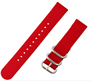 Clockwork Synergy - Heavy NATO Watch Straps with Heavy Buckle, SS 2 Piece, Premium Nylon Watch Bands for Men Women (R...