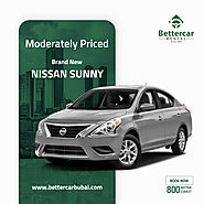 How to rent Nissan Sunny in Dubai?