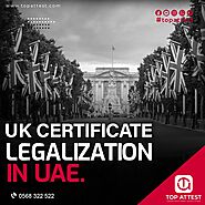 UK certificate attestation in Dubai for renting houses or flats.