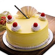Order Now! Fresh Pineapple Birthday Cakes Online from Flavours Guru