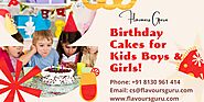 Get Same Day Online Birthday Cakes for Kids Boys & Girls