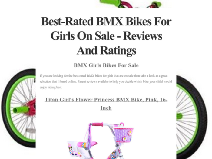 BestRated BMX Bikes For Girls On Sale Reviews And Ratings A Listly