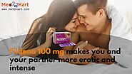 Fildena 100 mg makes you and your partner more erotic and intense