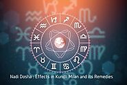 Nadi Dosha : Effects in Kundli Milan and its Remedies