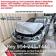 Image Junk Cars Removal FORT LAUDERDALE, FL
