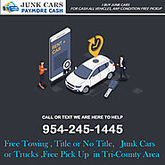 Cash For Junk Cars Lauderdale, FL | We Buy Junk Cars Fort Lauderdale