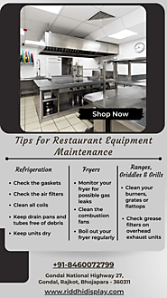 Tips for Restaurant Kitchen Equipment