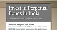 Invest in Perpetual Bonds in India