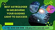 Best Astrologer in Melbourne Your Guiding Light to Success