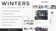 Winters - Blog WordPress Theme Download