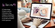 Zarja - Feminine Personal WordPress Blog Theme Download