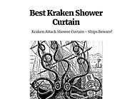 Best Kraken Shower Curtain