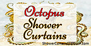 Best Octopus Fabric Shower Curtains