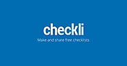 Make and share free checklists