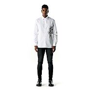 Black and White Rose Shirt | White Cotton Shirt For Men – SAINT PERRY