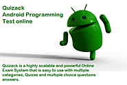 Android programming skills assessment