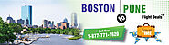 Book Boston to Pune Flights at the Best Price with FlyDealFare