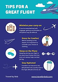 Tips for a Great Flight - Travel By Bob