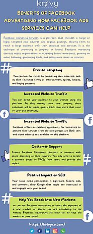 Benefits of Facebook Advertising How Facebook Ads Services Can Help