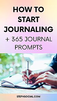 Journal prompts part 4